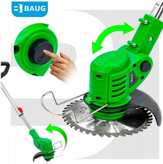 Notig Motocoasă De Umăr / De Mână cu Baterie 20V 2,3 kg cu 2 Acumulatori de 2 Ah