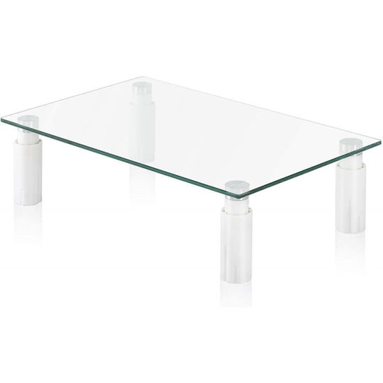 Techly Tisch-Monitorständer bis 13" Weiß (ICA-MS461E)