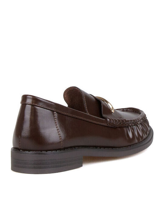 Women's Loafers in Brown Colour