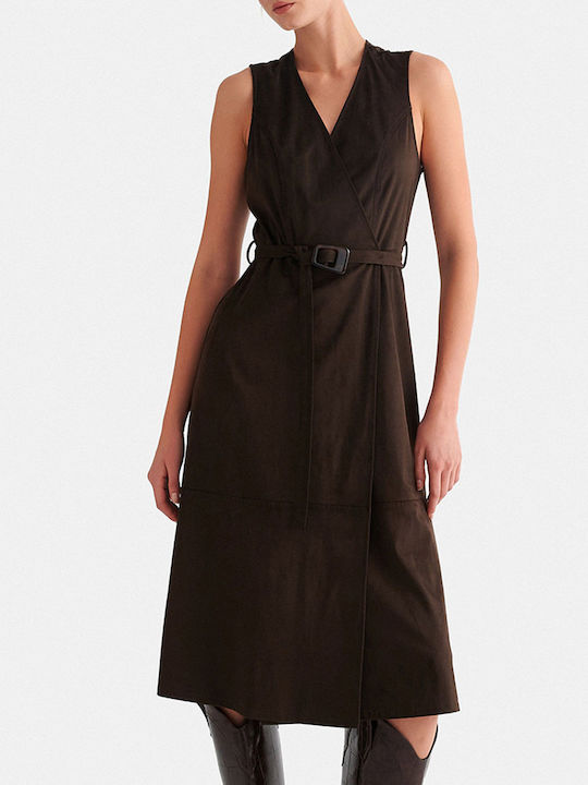 attrattivo Φόρεμα Brown