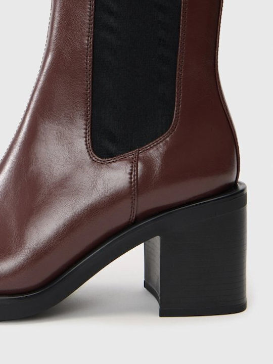 Women's Brown Chelsea Ankle Boots