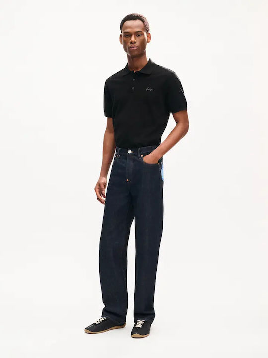 Signature Polo-Shirt Schwarz