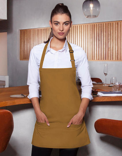 Karlowsky Șorț Barista / Barman Corp întreg Maro