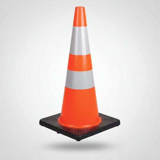 Helix Plastic Cone Orange W30xH30cm