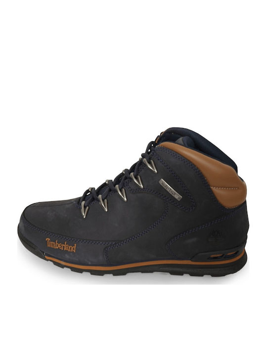 Euro Rock Mid Ανδρικά Μποτάκια Navy Μπλε