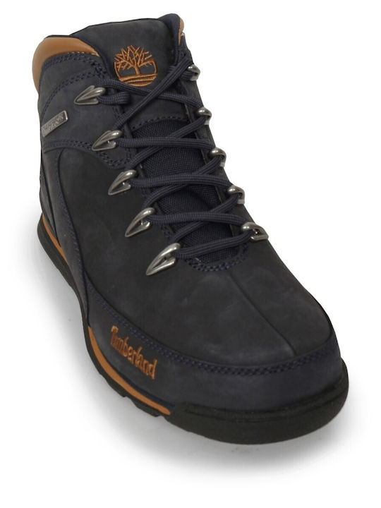 Euro Rock Mid Ανδρικά Μποτάκια Navy Μπλε