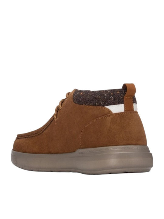 Wildleder Herrenstiefel Braun