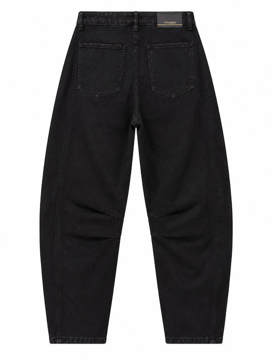 High Rise Women's Black Jeans