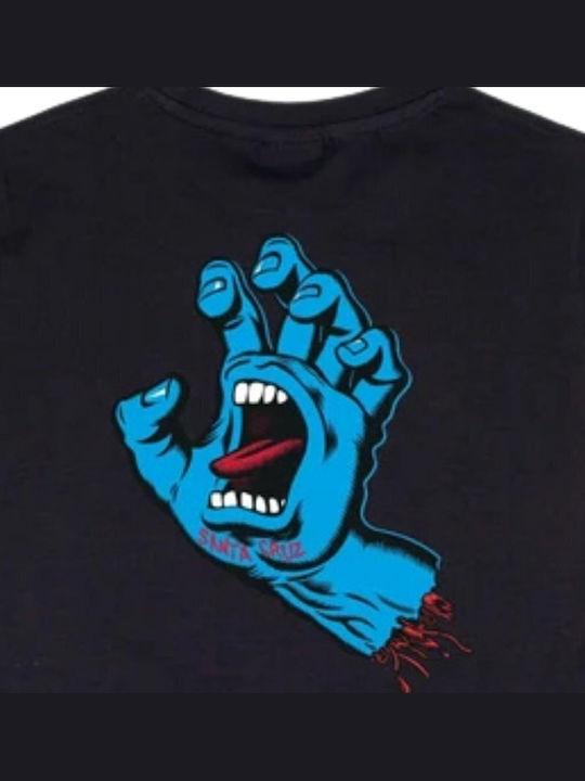 Kids' T-shirt Black Screaming