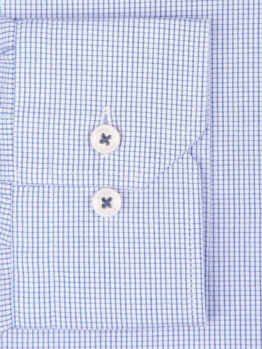Long Sleeve Blue Shirt