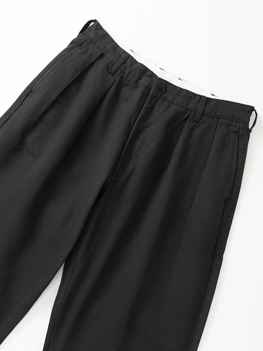 Мъжки панталон Relaxed Fit Черен
