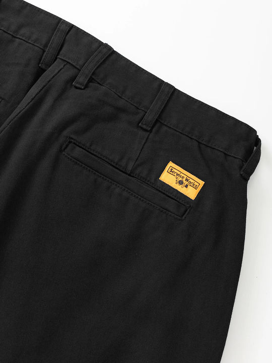 Мъжки панталон Relaxed Fit Черен