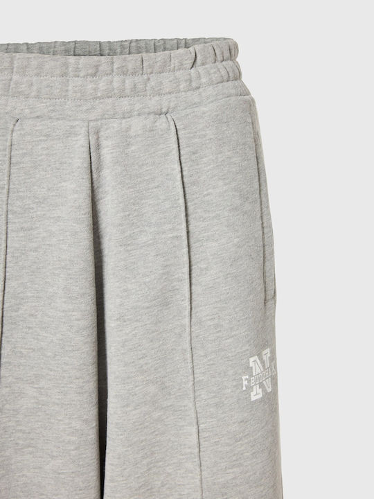 Ausgestellte Jogginghose Grau