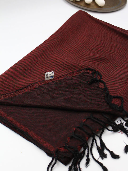 Women's Black Silk Scarf