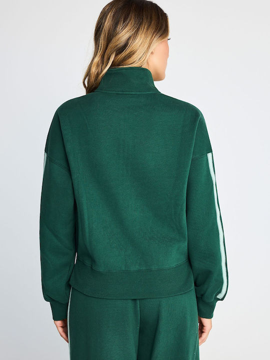 Cropped Women's Sweatshirt Green