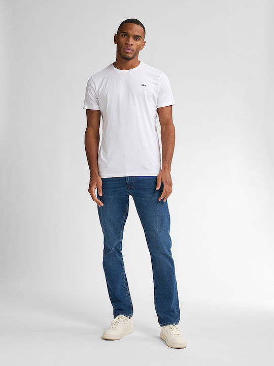 Blugi Bărbați Regular Straight Fit Albaștri
