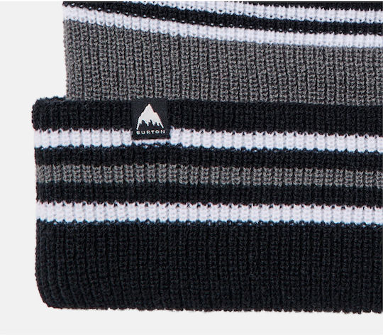 Beanie Men's Knitted Beanie in Black