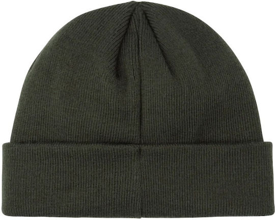 Unisex Knitted Beanie in Khaki