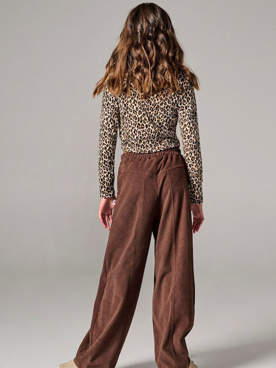 Kids Brown Trousers