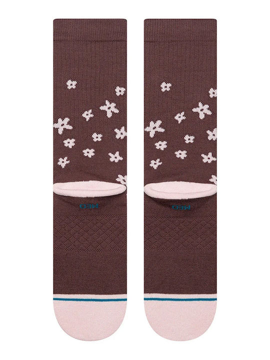 Stance Floral Sportsocken Braun 1 Paar