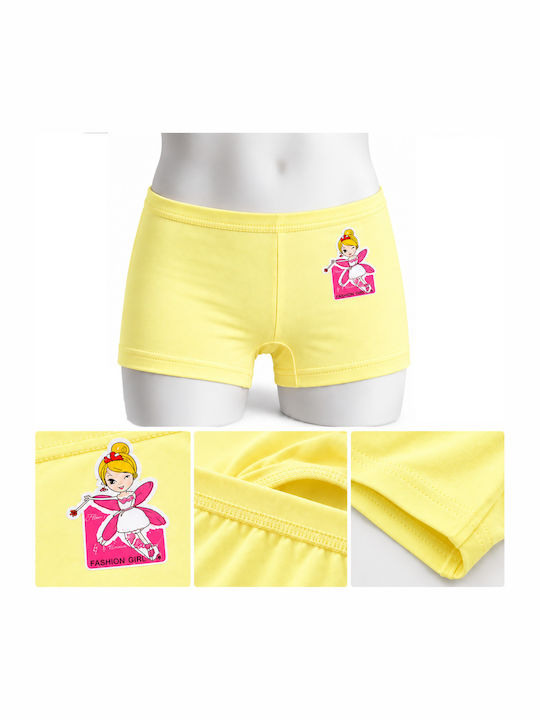 Roza Underwear Kids’ Boxer Shorts Yellow