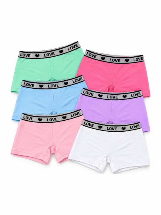 Roza Underwear Детски боксерки в цвят мента