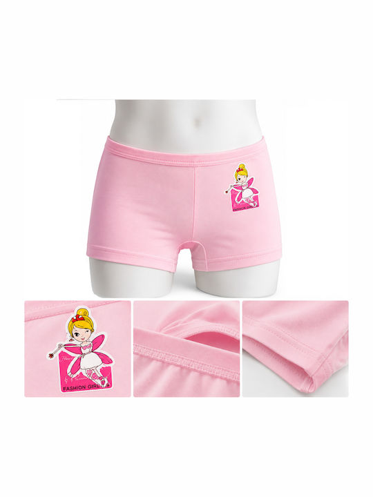 Roza Underwear Kids’ Boxer Shorts Light Pink