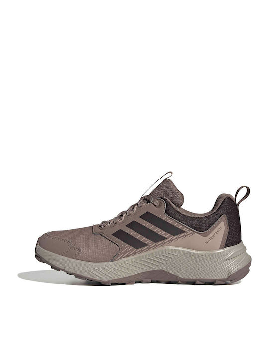 adidas Terrex Terrex Γυναικεία Ορειβατικά Παπούτσια Αδιάβροχα με Μεμβράνη Gore-Tex Καφέ