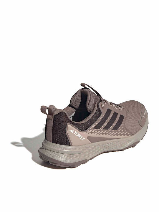 adidas Terrex Terrex Γυναικεία Ορειβατικά Παπούτσια Αδιάβροχα με Μεμβράνη Gore-Tex Καφέ