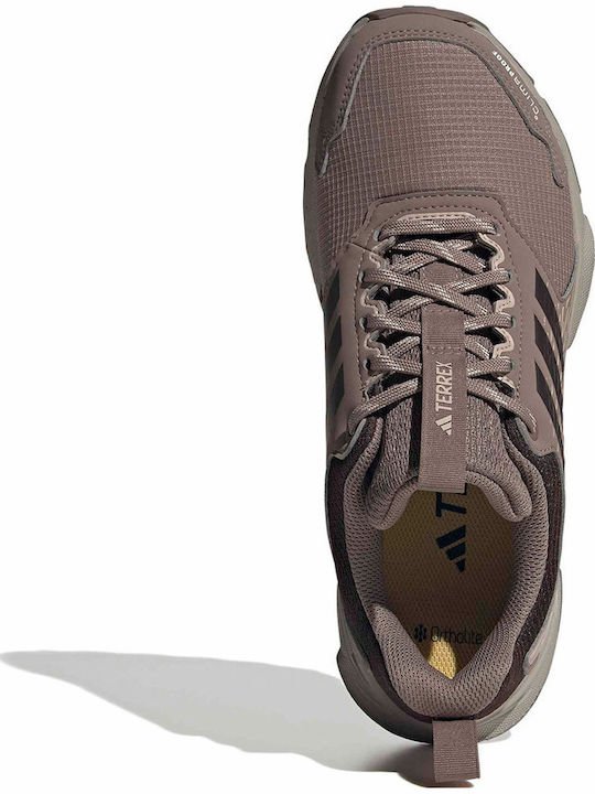 adidas Terrex Terrex Γυναικεία Ορειβατικά Παπούτσια Αδιάβροχα με Μεμβράνη Gore-Tex Καφέ