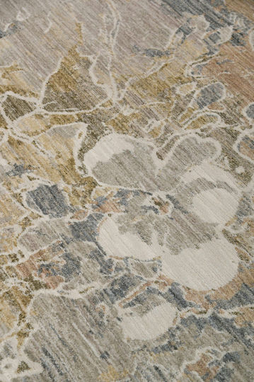 Biokarpet Biokarpet Blossom 04116a Cream Gray M Gray 200x240