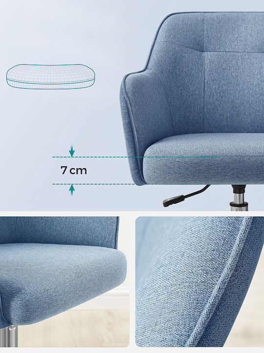 Songmics Bürostuhl Blau