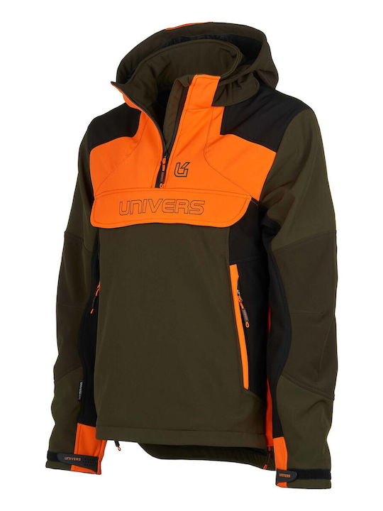 Univers Alaska Jachetă Softshell De Vânătoare Impermeabilă Portocalie