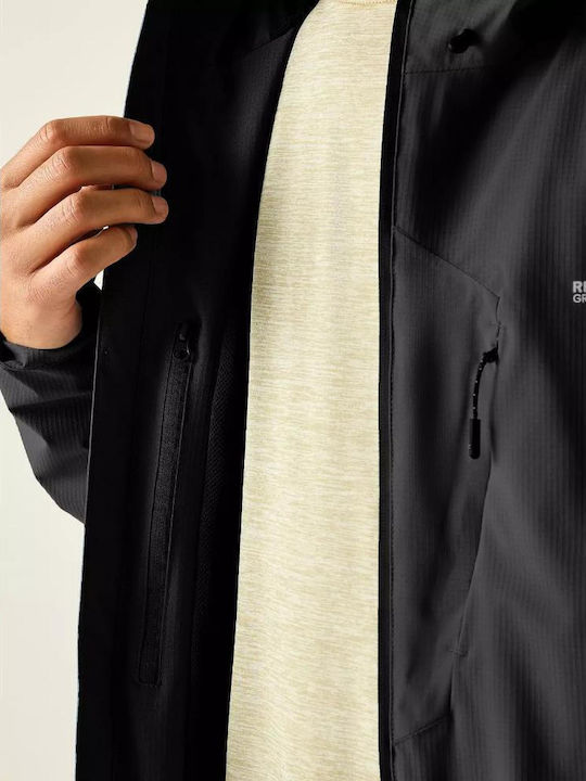Regatta Oklarna Waterproof Hunting Jacket Black