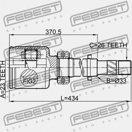 Δεξιός Εσωτερικός Σύνδεσμος Nissan Tiida Jpn Μάρκα C11 2005.08-2012.06 Gl 39720-ew627