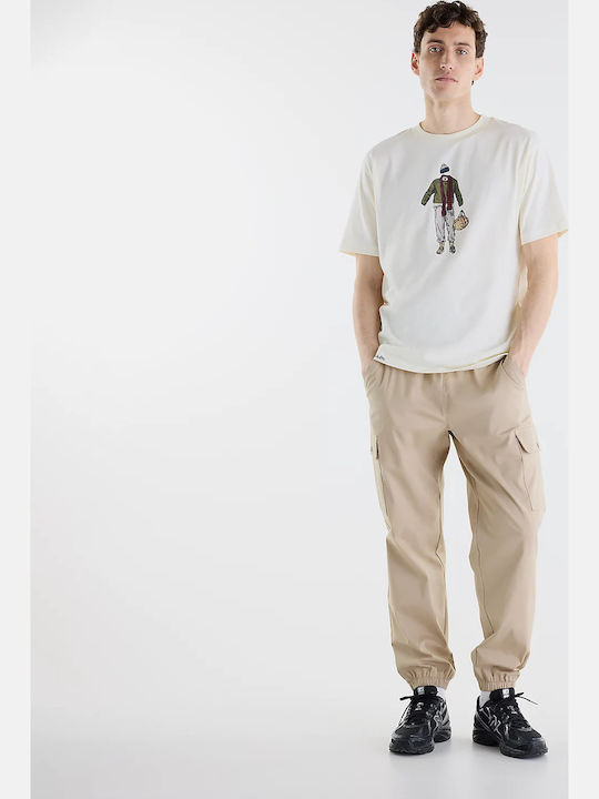Varsity Gym Sport-T-Shirt Angora