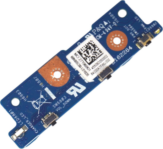Платка Бутон За Захранване Power Button Board За Лаптоп Asus Zenbook Ux360u Ux360ua Ux360ca Ux360uak 60nb0c00-ld1020 45509d050002 90nb0c00-r10010 Код.1-brd400