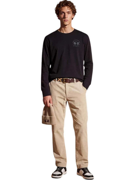 Ervin Langarmshirt Schwarz
