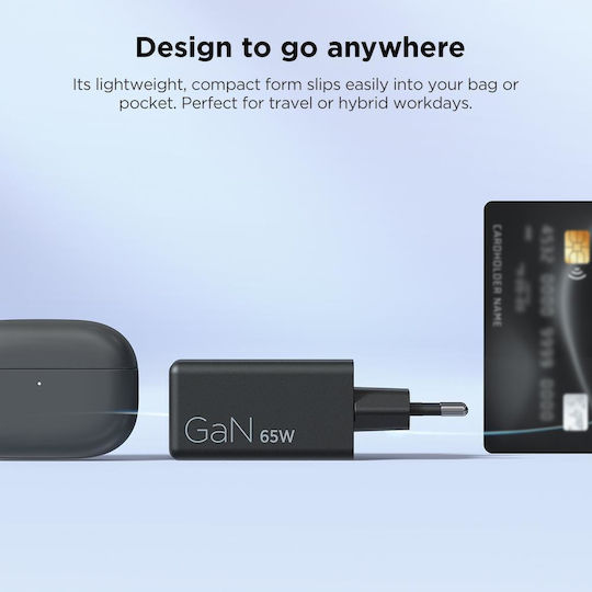 Lenovo USB-C Universal Φορτιστής Laptop 65W για Lenovo / Universal