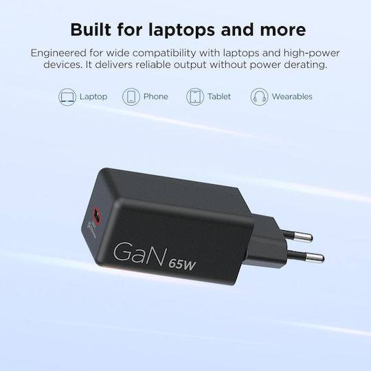 Lenovo USB-C Universal Φορτιστής Laptop 65W για Lenovo / Universal