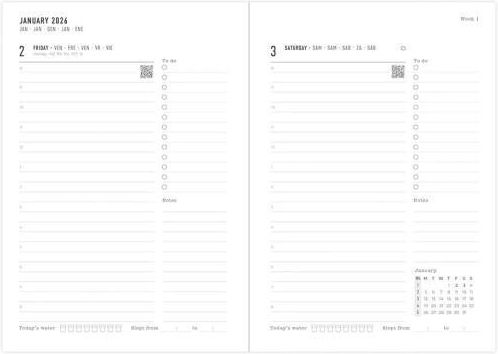 Letts Conscious Tagesagenda A6 2027