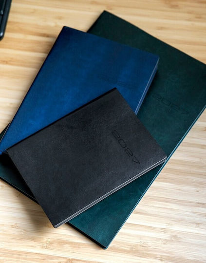 Letts Tagesagenda A5 2027 Leder