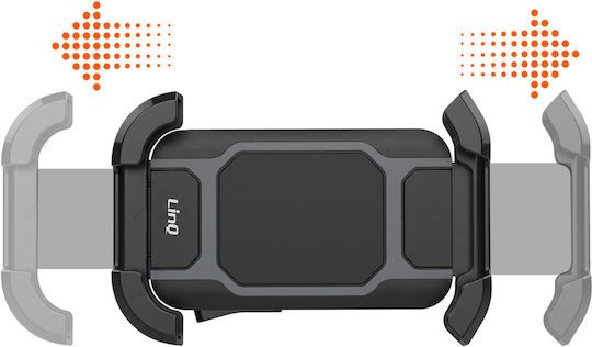 Linq Mirror Mount Scooter Motorcycle Auto Lock Shock Absorbers Black