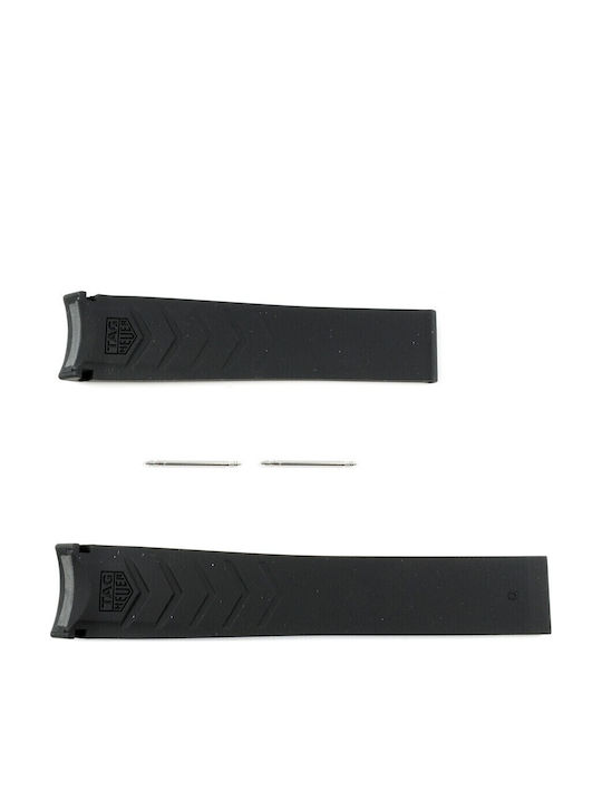TAG Heuer Curea de Cauciuc Neagră 22mm TAG Heuer Curea de Cauciuc Neagră 22mm