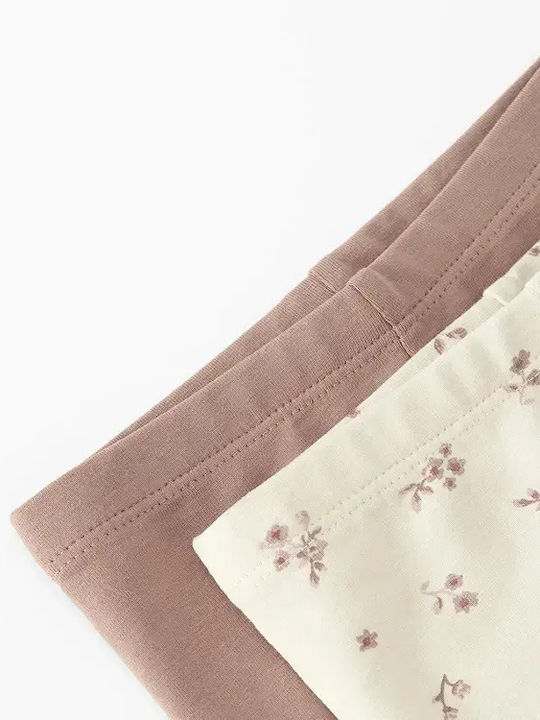Set Kinderleggings Lang Mehrfarbig