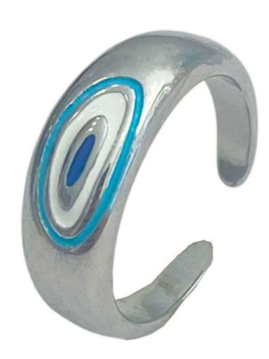 Damen Stahl Vergoldeter Ring