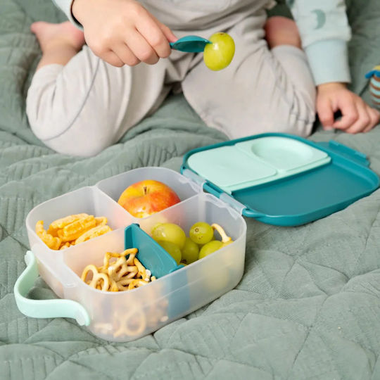 B.Box Plastic Kids' Food Container 1 Litre Green