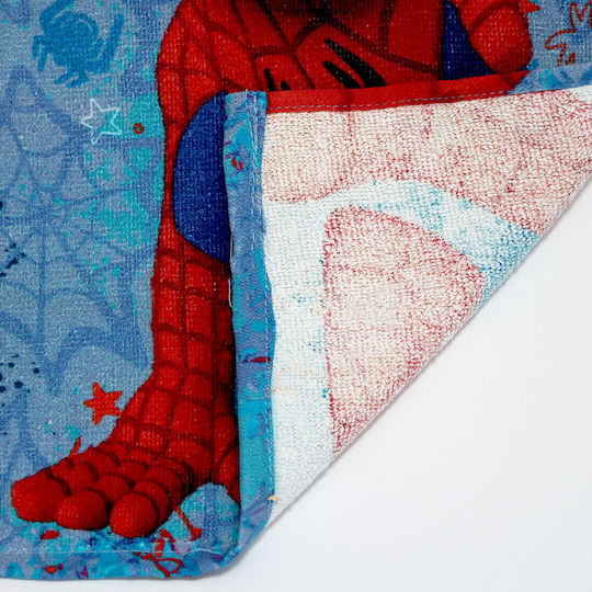 Prosop Pentru Față și Mâini Pentru Copii Marvel Spidey Blue 30x50cm – 100% Bumbac Fml365969 Albastru 30x50cm