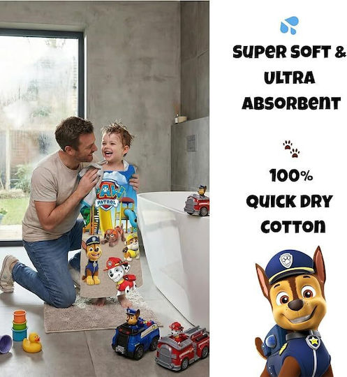 Плажна Кърпа Paw Patrol 70x140cm – 100% Памук