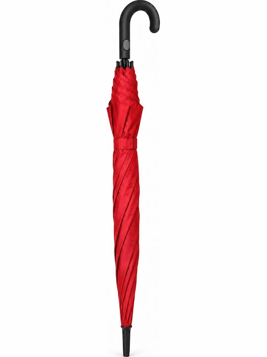 Rain Umbrelă Pliabilă Automată de Ploaie Rezistentă la Vânt Roșie